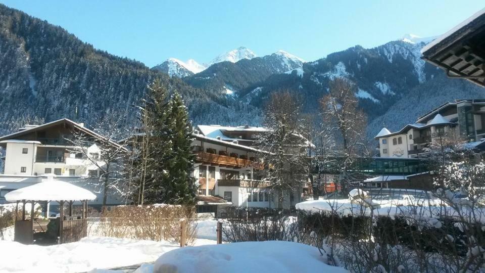 Ferienwohnung Landhaus Alpenrose Mayrhofen Exterior foto